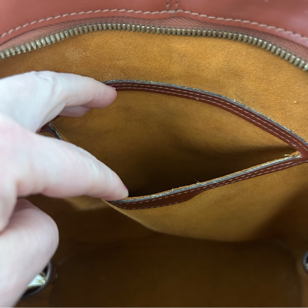 Vintage Louis Vuitton Gobelins Kenyan Fawn Brown Epi Leather GM Backpack - Picture 9 of 15